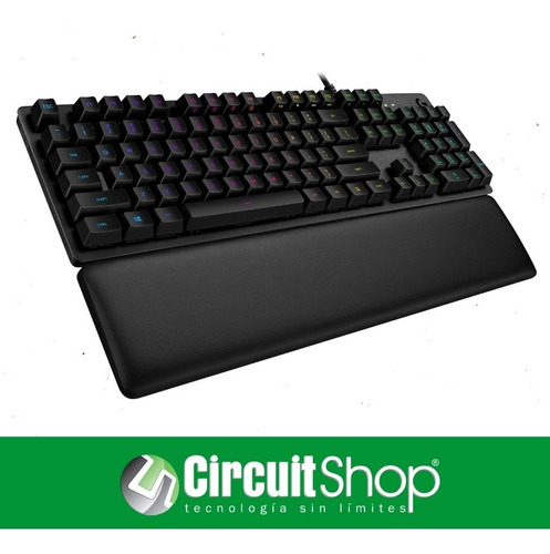 Teclado Mecánico Gamer Logitech G513 Carbon Rgb Circuit Shop Idioma Inglés Us Color Del Teclado Negro