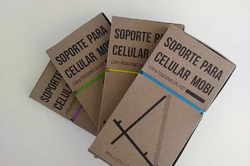 Imagen 10 de 10 de Soporte Para Celular Mobi Varios Usos Apoyo Y Recarga
