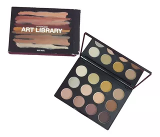 Mac Art Library Nude Model Paleta De Sombras Nova No Brasil