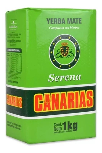 Yerba mate Canarias Serena 1kg