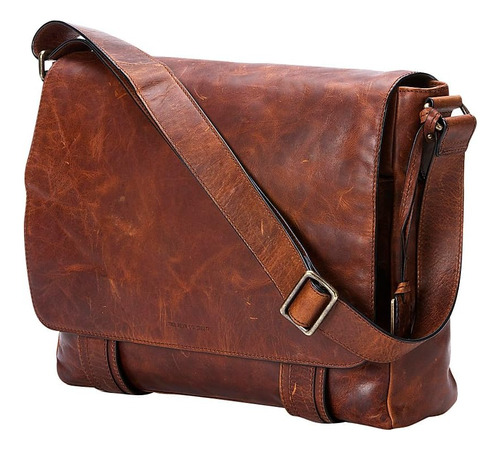 Frye Bolso Bandolera Logan Para Hombre, Coñac, Talla Única