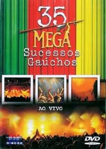 Dvd - 35 Mega Sucessos - Ao Vivo