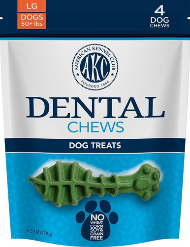 American Kennel Club Mint Dental Chew Dog Treat | 4 Masticab
