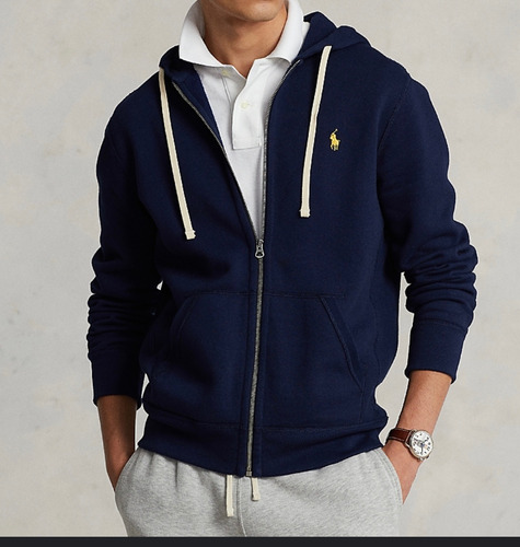 Sudadera De Cierre Completo Fleece Polo Ralph Lauren Talla M (Usado)