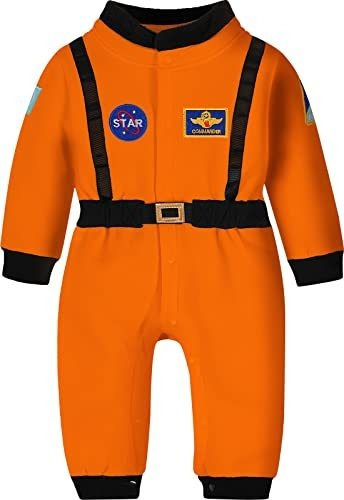 Disfraz Talla (12-18 Meses) Para Bebé Niño De Astronauta