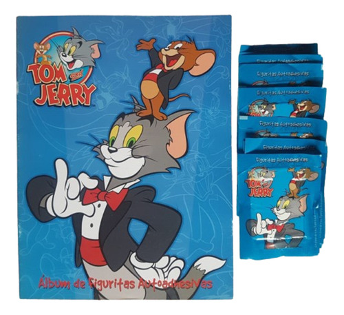 Álbum Tom Y Jerry Vacío Más 12 Sobres Año 2014 Aladino