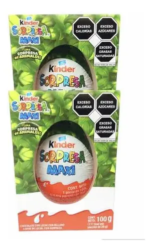 Huevo Kinder Sorpresa Grande 2 Pz Chocolate | Meses sin interés