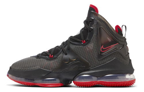 Zapatillas Nike Lebron 19 Bred Urbano Unisex Dc9340-001 `