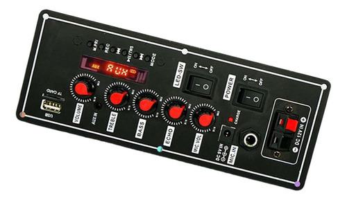 Placa Decodificadora De Audio Con Módulo Mp3 Dc 9v 2x10w