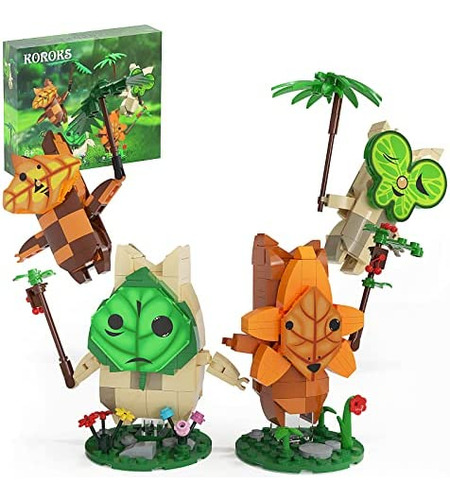 Botw Korok Building Set, Yahaha! Lindas Figuras De Acción De