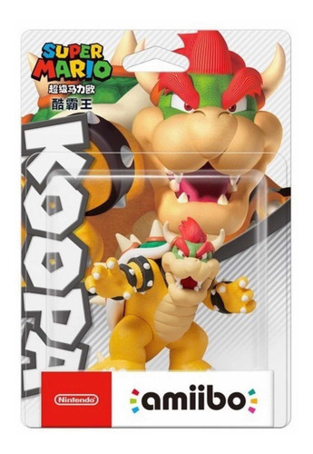 Amiibo Bowser Koopa Super Mario Nintendo Switch 3DS