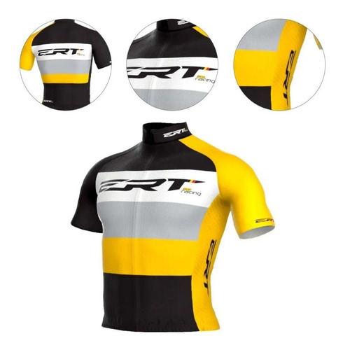 Imagem 2 de 5 de Camisa Ciclismo Ert New Elite Pro Rancing Vanert