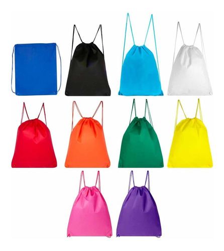 300 Bolsas Morral Astorga Tela Ecologica Non Woven Impresas