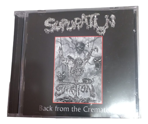 Supuration  Back From The Crematory Cd 2011 Nuevo