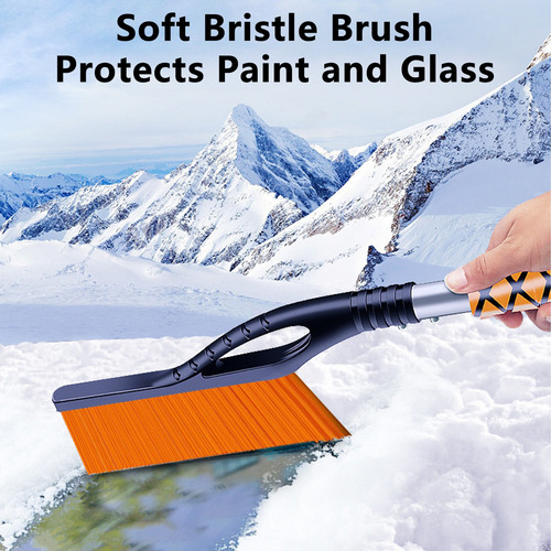 V 2in1 Car Snow Ice Scraper Brush For Car Suv Trucks De 3003