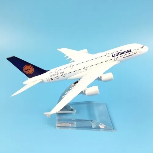 Imagen 4 de 7 de Airbus A380 Escala 1:500, Colores De Lufthansa