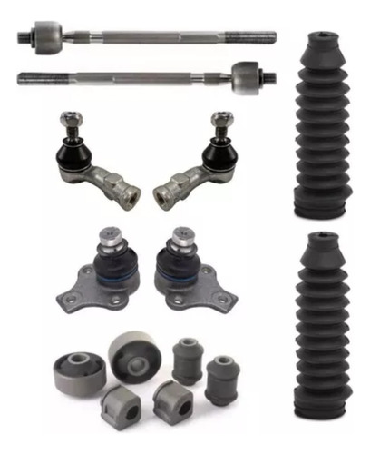 Kit Vw Polo Caddy Precaps Extremos Rotulas Bujes Fuelles