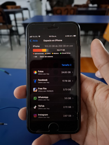 Apple Iphone Se (3a Generación, 256 Gb) - Azul Medianoche Azul Oscuro (Usado)