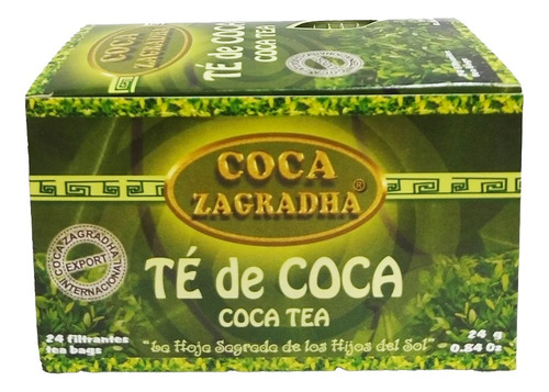 Aromática De Coca - Zagradha - Caja × 24 Bolsitas
