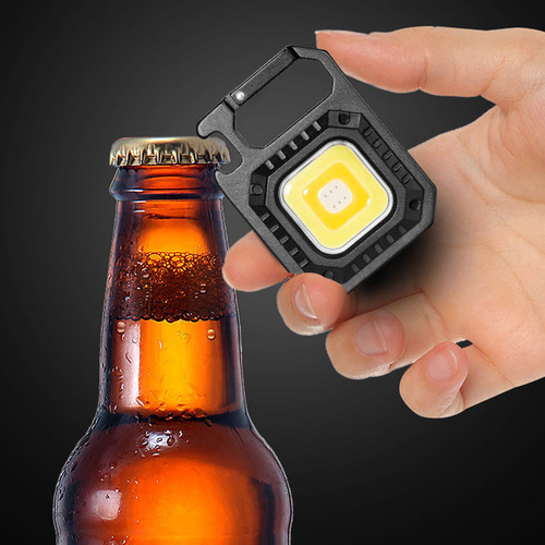 De Luz Cob Con Linterna Mini Emergencia Llavero