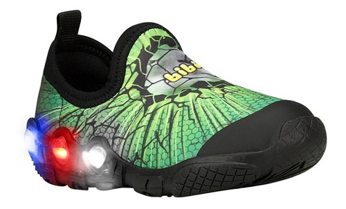 Zapatilla De Luces Avenger Hulk.!