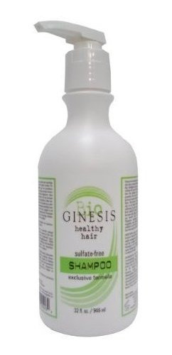 Ginesis Bio Saludable Champú Cabello Natural (32 Onzas).