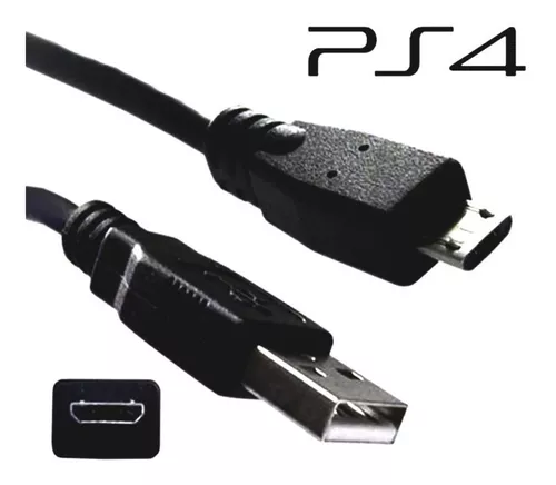 Cable Joystick Ps4 De Carga Dualshock4 Con Filtrousb 1.5mts