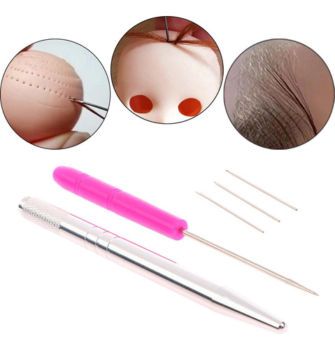Li Herramienta De Implante De Cabello De Muñeca, Kit