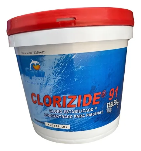 comprar Tricloro, Clorizide 91 Tableta 3 4kg Spin, Cloro\u002Falbercas