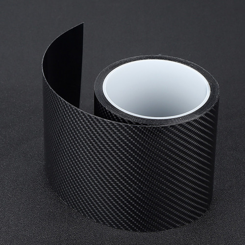 Adhesivo De Fibra De Carbono, Película Protectora Negra, Bor