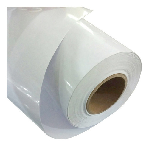 Vinil Adhesivo Automotriz Blanco Glossy 30 Cm X 1 Mt