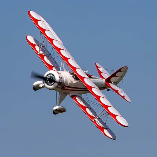 Avião Rc E-flite Umx Waco White Bnf Basic Com As3x E Safe