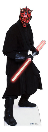 Cartulina Recortada De Cartón Vertical People Darth Maul Sta