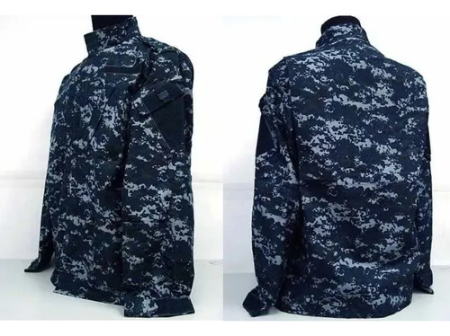 Uniforme Tactico Azul Americano Chaqueta Y Pantalon Ejercito M