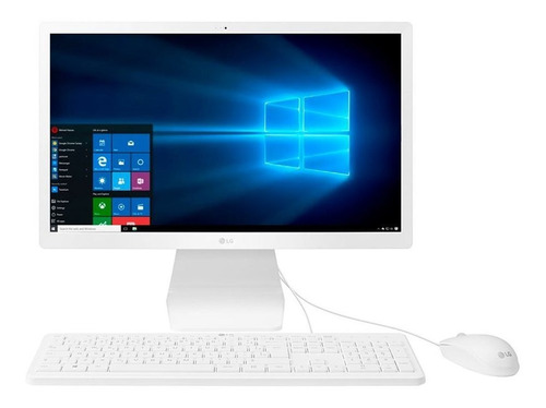 Imagem 1 de 8 de Desktop All In One LG 215 Full Hd Ips Intel Celeron 500gb -