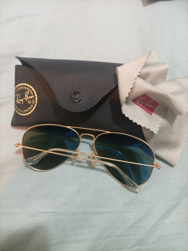 Lentes Ray Ban Espejo Modelo Aviador 