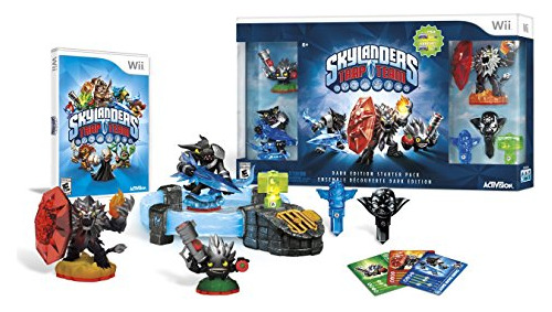 Paquete De Inicio Skylanders Trap Team Dark Edition - Wii