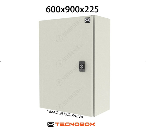 Gabinete Electrico Estanco Metalico 600x900x225 Tecnobox