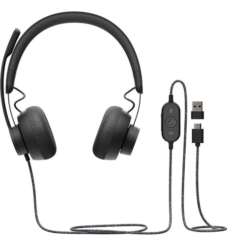 Imagen 1 de 1 de Logitech Zone Wired On-ear Headset (microsoft Teams)