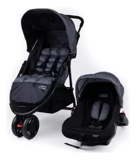 Carriola Travel System Cosco Ziggi Gris