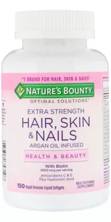 Hair, Skin And Nails Nature Bounty X 150 Softgels