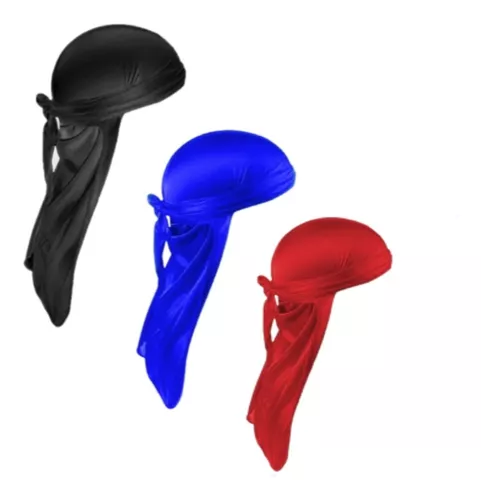 Durag Preta Estilo/proteção Para Cabelo Cap Durag