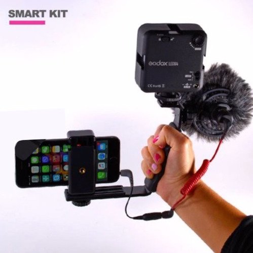 Kit Video Filmacion Smartphone Profesional Prensa Periodismo