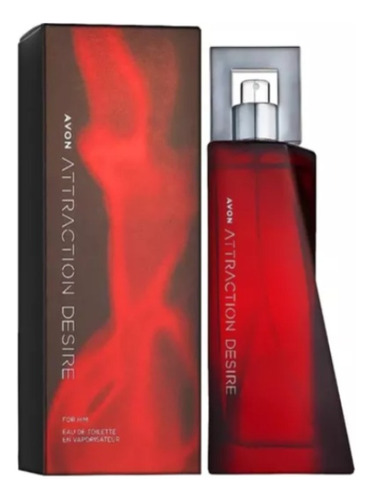 Avon Perfume Attraction Desire Masculino 75ml Spray