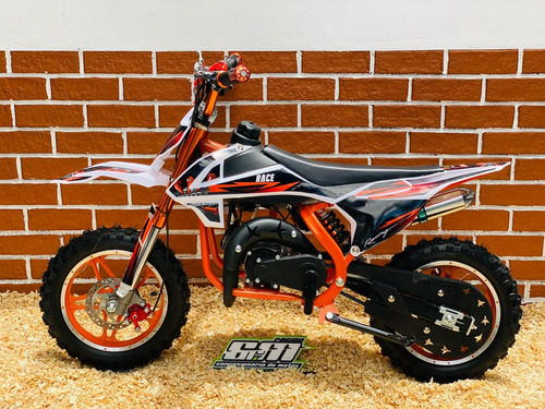Moto Cross Para Niños A Gasolina Pitbike 60cc Motocross