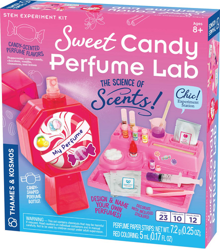 Thames & Kosmos Kit Stem De Laboratorio De Perfume Sweet Ca.