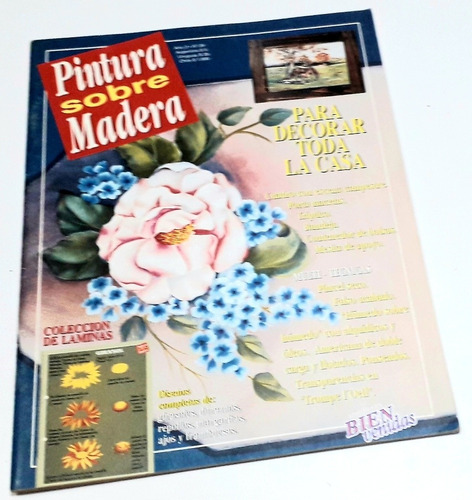 Revista Pintura Sobre Madera, Para Decorar Año 1997