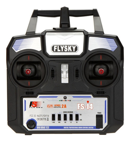 Radio Transmisor Flysky Fs-i4 Afhds 2a 2.4ghz De 4 Canales