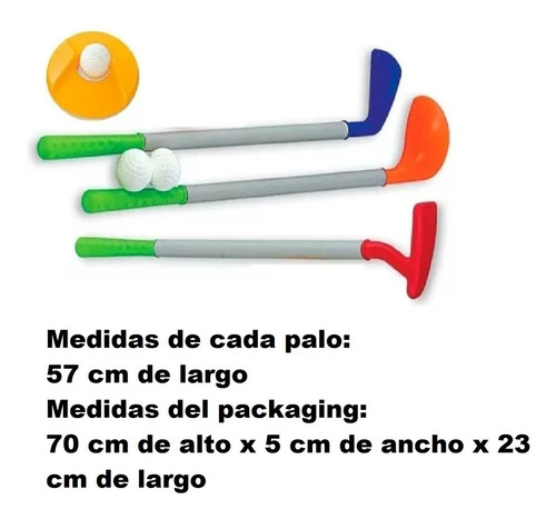 Imagen 3 de 5 de Juego Set De Golf En Bolsa Duravit Playking