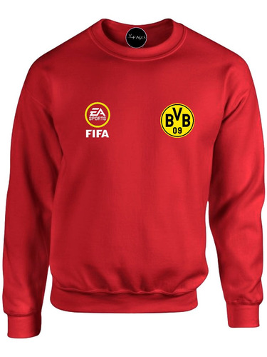 Buzo Saco Crewneck Borussia Dortmund Fc Fifa Ea Spots